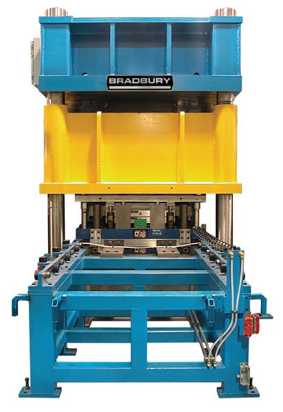 Bradbury HD Cavity Press for Garage Door Production Bradbury HD Cavity Press for Garage Door Production